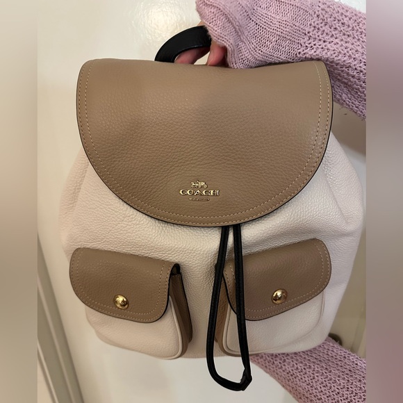 Coach - Pennie Backpack In Colorblock - Picture 4 of 10